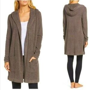 Barefoot Dreams Cozychic Lite Circle Open Cardigan Sweater